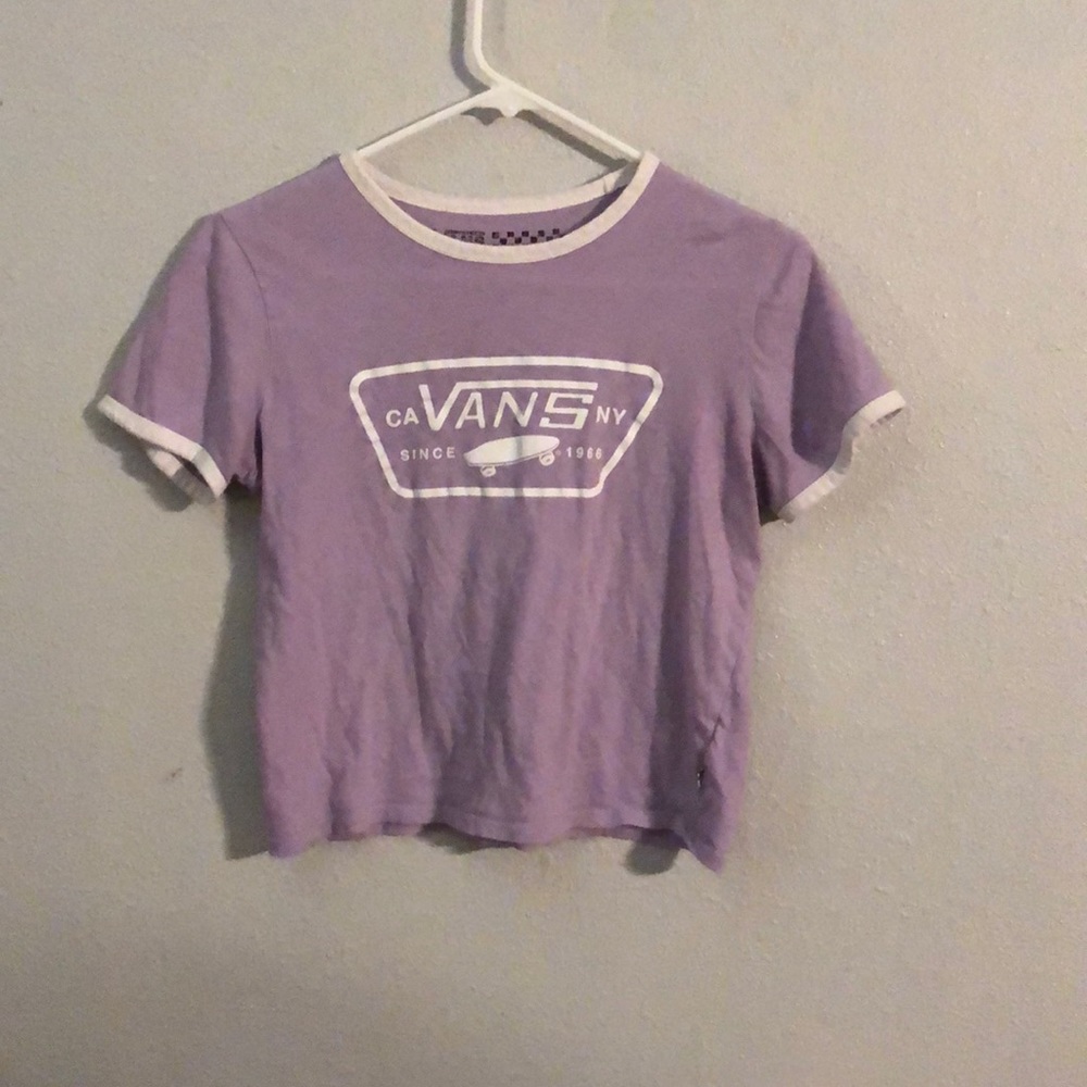 vans crop top